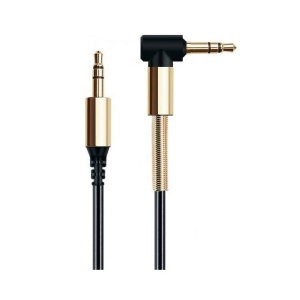 Кабель 3.5 мм -3.5 мм Luxe Cube AUX Spring 1.2m Black (7775557576157) офіційний сайт