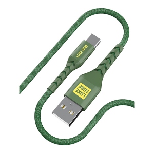 Кабель синхронізації даних Luxe Cube Kevlar USB-USB Type-C 1.2m (4826668690065)