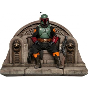 Колекційна фігурка Iron Studios STAR WARS Boba Fett on Throne (LUCSWR45621-10) в Києві