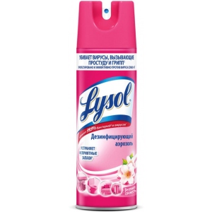 Спрей для дезінфекції поверхні Lysol Весенняя свежесть 400 мл ціна
