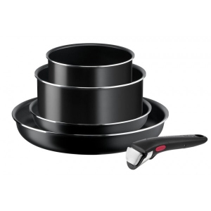 Набір посуду зі знімною ручкою Tefal L1539543 Ingenio Easy Cook & Clean 5 пр дешево
