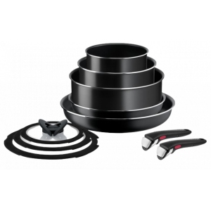 Набір посуду зі знімною ручкою Tefal L1539053 Ingenio Easy Cook & Clean 10 пр