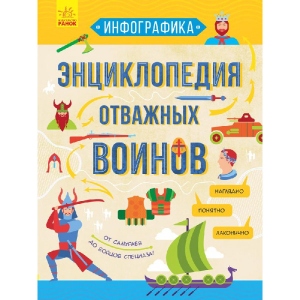 Енциклопедія розвитку Ранок Інфографіка: Енциклопедія Відважних воїнів, рус (311895)