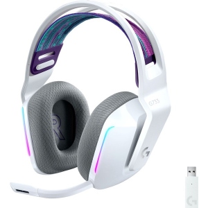 Гарнітура бездротова ігрова Logitech G733 Lightspeed White (981-000883)