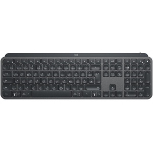 Клавіатура бездротова Logitech MX Keys Advanced Wireless Illuminated Graphite (920-009417)