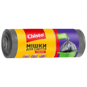 Пакет для сміття Chisto Strong 120лх10 шт. (4823098407898)