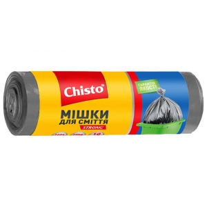 Пакет для сміття Chisto Strong 160лх10 шт. (4823098407881)