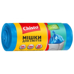 Пакет для сміття Chisto Міцні 35лх30 шт. (4823098407973)