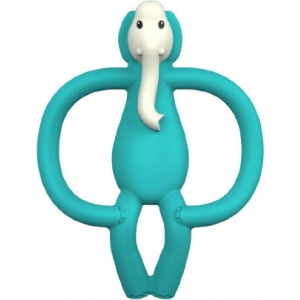 Прорізувач Matchstick Monkey Слон, бирюзовый 11 см (MM-E-001) в інтернет-магазині