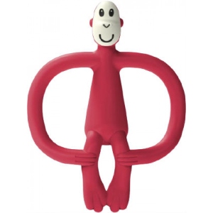 Прорізувач Matchstick Monkey Обезьянка, красный 11 см (MM-ONT-019)