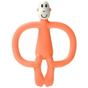 Прорізувач Matchstick Monkey Обезьянка, оранжевый 11 см (MM-ONT-020)