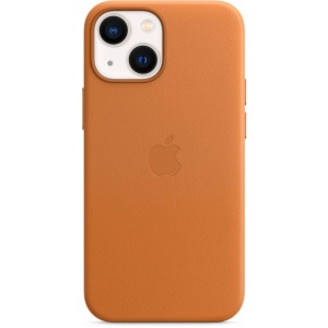 Чохол для смартфону Apple iPhone 13 mini Leather Case with MagSafe - Golden Brown (MM0D3)