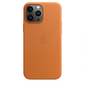 Чохол для смартфона Apple iPhone 13 Pro Max Leather Case with MagSafe - Golden Brown (MM1L3)