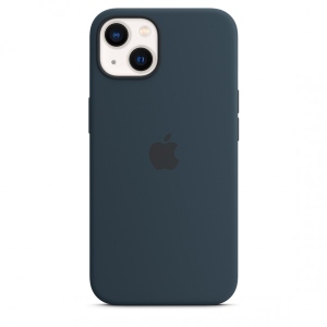 Чохол для смартфону Apple iPhone 13 Silicone Case with MagSafe – Abyss Blue (MM293)