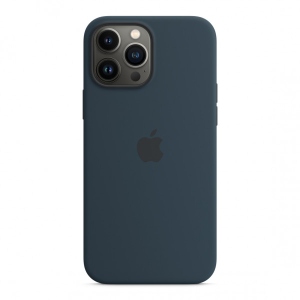 Чохол для смартфона Apple iPhone 13 Pro Max Silicone Case with MagSafe – Abyss Blue (MM2T3)