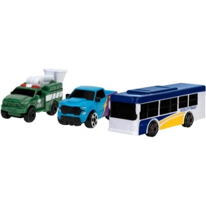 Автотранспорт MicroMachines Міський транспорт 3 шт. (MMW0010)