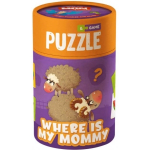 Пазли картонні (до 2 років) Mon Puzzle игра "Где моя мама" (200101) купити