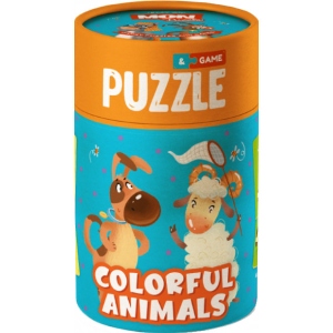 Пазли картонні (до 2 років) Mon Puzzle игра "Цветные животные" (200100) Київ