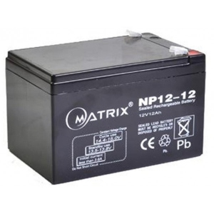 Акумулятор для ДБЖ Matrix 12V 12AH (NP12_12) в Україні