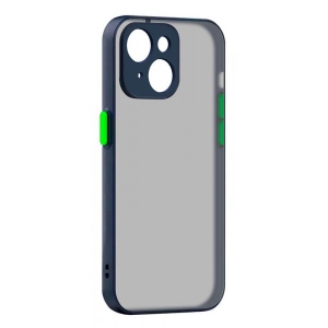Чохол для смартфону Armorstandart Frosted Matte for Apple iPhone 14 Navy Blue (ARM64481)