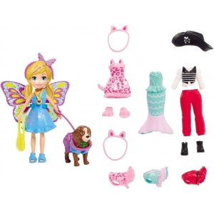 Міні-лялька набір Polly Pocket Маленька модниця з улюбленцем (GDM15)