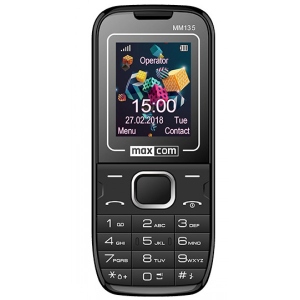 Мобільний телефон Maxcom MM135 Black-Blue