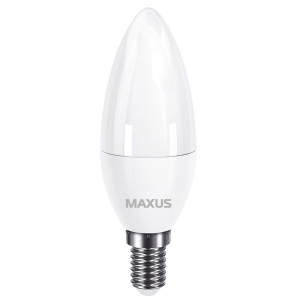 Уцінка - Лампочка світлодіодна Maxus C37 5W 3000K 220V E14 (1-LED-731)