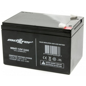 Акумулятор для ДБЖ Maxxter 12V 12AH (MBAT-12V12AH) AGM