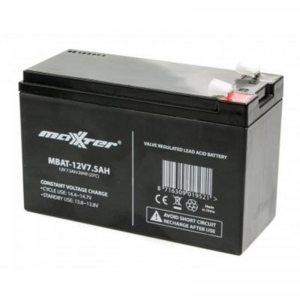 Акумулятор для ДБЖ Maxxter 12V 7.5AH (MBAT-12V7.5AH) AGM