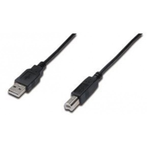порівняти ціни на Кабель USB type A - USB type B Maxxter USB 2.0 AM - USB 2.0 BM 1.8m Ferrite (UF-AMBM-6)