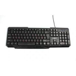 Клавіатура дротова Maxxter KB-211-U UKR/RUS Black USB