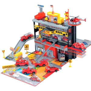 Ігровий набір Maya Toys Паркінг Пожежна служба (566-4)