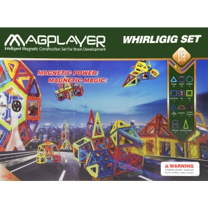 Магнітний конструктор Magkiss 112 ел. (MPB-112)