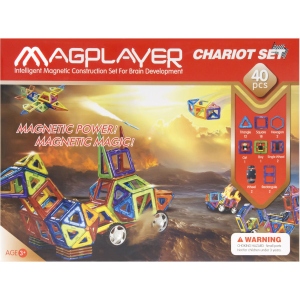 Магнітний конструктор Magkiss 40 ел. (MPB-40)
