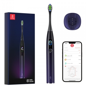 Уцінка - Зубна щітка електрична Oclean X Pro Aurora Purple (OLED) (Global)