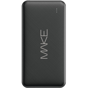 Батарея мобільна MAKE 20W 20000 mAh PD+QC Black (MPB-206BK)