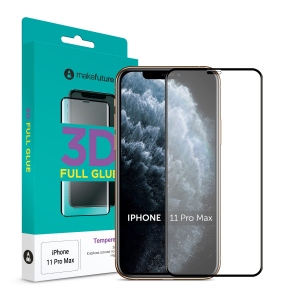 Захисне скло для смартфону MakeFuture 3D Apple iPhone 11 Pro Max Black (MG3D-AI11PM)