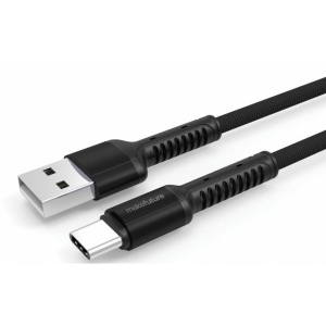 Кабель синхронізації даних MakeFuture USB Type-C (5A) 1м Denim Grey (MCB-CD2GR)