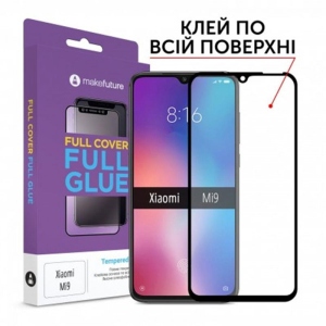 Захисне скло для смартфону MakeFuture Full Glue Xiaomi Mi 9 (MGF-XM9)