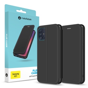 Чохол для смартфону MakeFuture Flip Soft-Touch Black Samsung A51 (MCP-SA51BK)