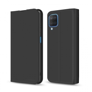 Уцінка - Чохол для смартфону MakeFuture Flip Soft-Touch PU Samsung M12 Black (MCP-SM12BK) #