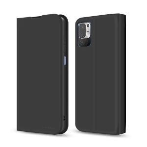 Чохол для смартфону MakeFuture Flip Soft-Touch PU Xiaomi Redmi Note 10 5G Black (MCP-XRN105GBK)