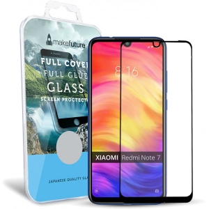 Захисне скло для смартфону MakeFuture Full Cover Full Glue for Xiaomi Redmi Note 7 (MGFCFG-XRN7)