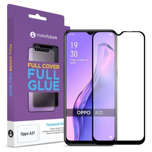 Захисне скло для смартфону MakeFuture Full Cover Full Glue Oppo A31 (MGF-OPA31)