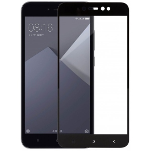 Захисне скло для смартфону MakeFuture Full Cover for Xiaomi Redmi Note 5A Black 2.5D (MGFC-XRN5AB)