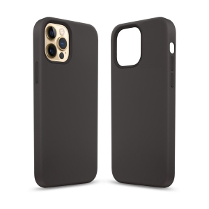 Уцінка - Чохол для смартфону MakeFuture Premium Silicone Apple iPhone 12 Pro Max Black (MCLP-AI12PMBK)