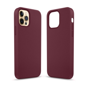 Чохол для смартфону MakeFuture Premium Silicone Apple iPhone 12 Pro Max Plum (MCLP-AI12PMPL)