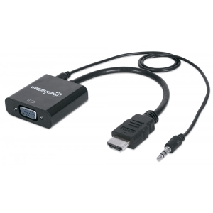 Manhattan HDMI M to VGA F (151450)