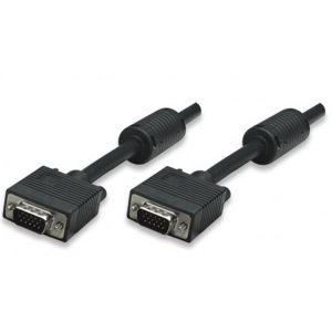 Кабель Manhattan VGA 15M-15M 1.8m Ferrite (317757)