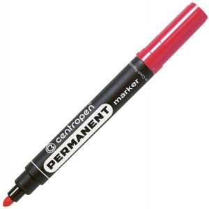 Маркер Centropen Permanent 8566 2.5 мм Red (8566/02)